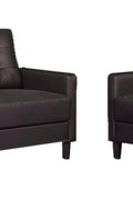 New 2 Piece Sofa Set & Loveseat Couch – Modern Living Room Furniture Combo - with Brown 3 Seater | Sold by Uncle Wiener's Wholesale