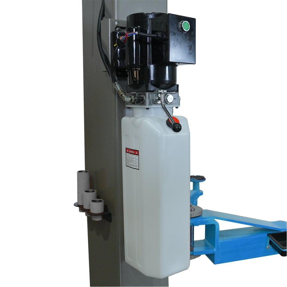 New 2 - Post Automotive Vehicle Hoist Lift for Cars & Trucks | Heavy - Duty Hydraulic Models - with 10000 lbs Capacity 2 - Post Lift | Sold by Uncle Wiener's Wholesale