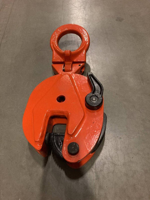 New 2 Ton Vertical Plate Clamp – Heavy - Duty Steel Lifting Clamp for Safe Vertical Load Handling 328940 - with | Sold by Uncle Wiener's Wholesale