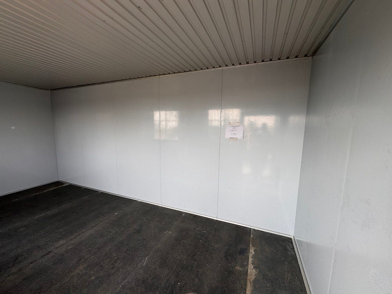 NEW 20 ft x 10 ft Insulated Office Container 434281C - with | Sold by Uncle Wiener's Wholesale