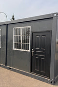 NEW 20 ft x 10 ft Insulated Office Container 434281C - with | Sold by Uncle Wiener's Wholesale