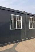 NEW 20 ft x 10 ft Insulated Office Container 434281C - with | Sold by Uncle Wiener's Wholesale