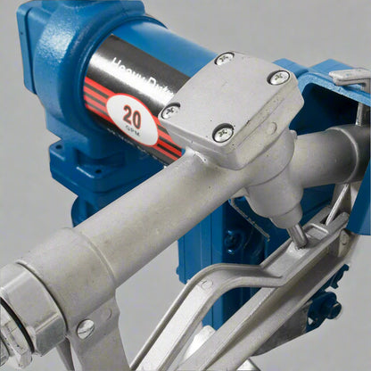 FTPWMG Diesel Fuel Transfer Pump – 20 GPM with Built-In Meter
12V High Flow Diesel Pump Kit with Cast Iron Body
Heavy-Duty Diesel Pump with Suction Hose and Accessories
Fuel Transfer Pump for Diesel Barrels and Tanks – FTPWMG