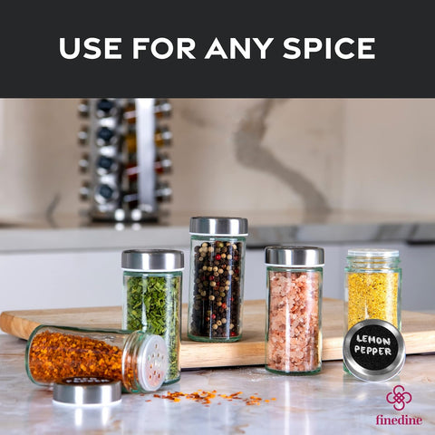 "20 Jar Rotating Stainless Steel Spice Rack with Pre-Filled Jars – Front View"

"Organize Spices Easily with 20 Jar Stainless Steel Carousel Rack"

"Compact Rotating Spice Rack Organizer with Labeled Glass Jars"

"Modern Stainless Steel Kitchen Spice Storage – 20 Jar Set"

