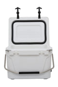 New 20 - Quart Lockable Ice Chest Cooler – Heavy - Duty with Handle for Camping, Fishing & Outdoors 8184351 - with | Sold by Uncle Wiener's Wholesale