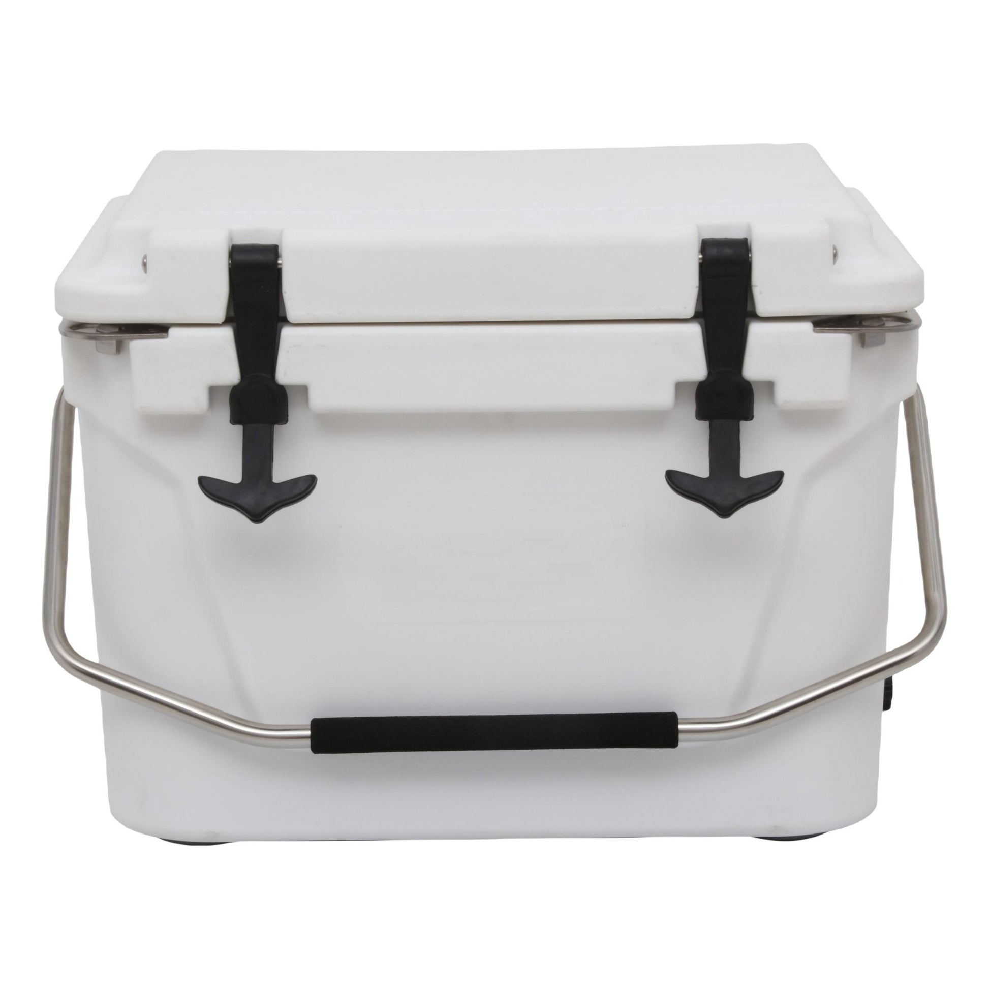 New 20 - Quart Lockable Ice Chest Cooler – Heavy - Duty with Handle for Camping, Fishing & Outdoors 8184351 - with | Sold by Uncle Wiener's Wholesale