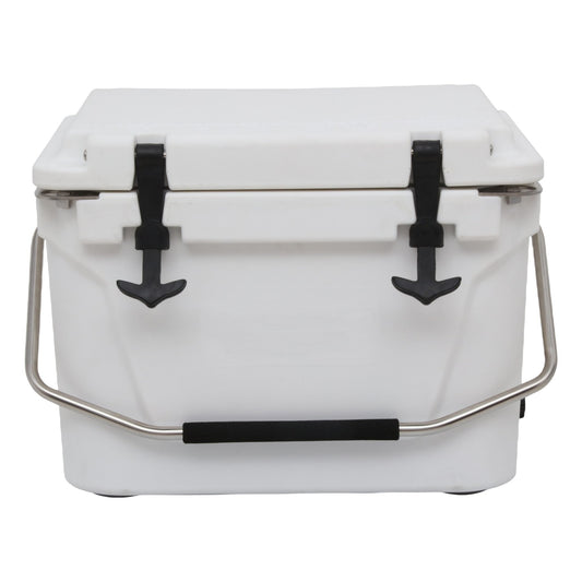 New 20 - Quart Lockable Ice Chest Cooler – Heavy - Duty with Handle for Camping, Fishing & Outdoors 8184351 - with | Sold by Uncle Wiener's Wholesale