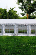 20 FT wide outdoor party tent set up for event
Heavy-duty event tent with PVC walls
Outdoor canopy shelter for weddings and festivals
20 ft white party tent with windows
Commercial-grade PE fabric party tent