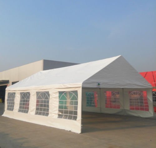 20 FT wide outdoor party tent set up for event
Heavy-duty event tent with PVC walls
Outdoor canopy shelter for weddings and festivals
20 ft white party tent with windows
Commercial-grade PE fabric party tent