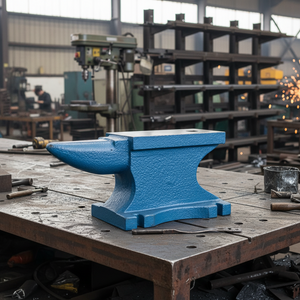200 & 400 LB Cast Iron Anvil – Blacksmith Forging Tool for Metalworking, Knife Making, and Welding