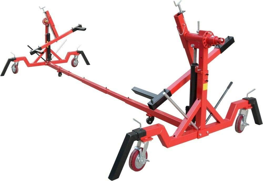 New 2000 LB Car Rotisserie – Heavy Duty Auto Body Restoration Tool | Model CR2012 - with | Sold by Uncle Wiener's Wholesale
