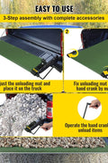 New 2000 lbs Capacity Pickup Truck Bed Unloader – Heavy Duty Tailgate Assist Lift 628524 - with | Sold by Uncle Wiener's Wholesale