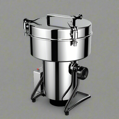 2000g Stainless Steel Commercial Electric Grain Mill Grinder with Swing-Type High-Speed Design