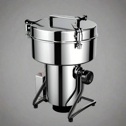 2000g Stainless Steel Commercial Electric Grain Mill Grinder with Swing-Type High-Speed Design