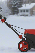 WT3121 Snow Blower Front View
Electric Snow Blower on Residential Driveway
Walk-Behind Snow Thrower in Action
Foldable Handle Design Snow Blower
Rear View of WT3121 Snow Thrower