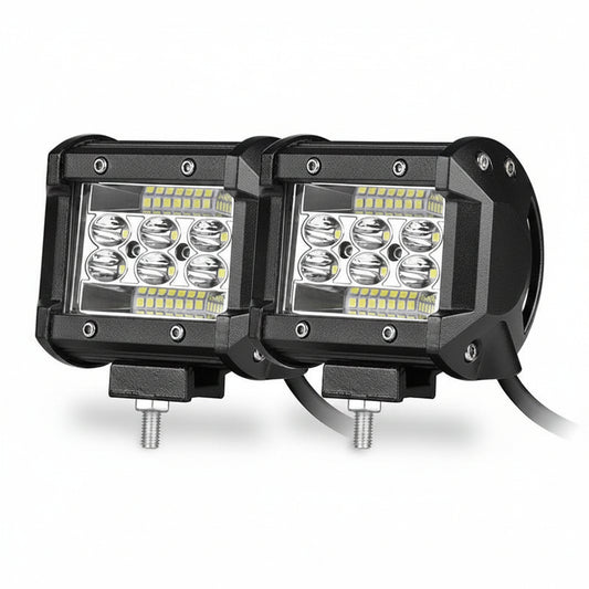 New 200W 4 - Inch LED Pod Work Light – High - Power Off - Road & Utility Light for Trucks, ATVs, and Equipment - with 1 PIECE LED POD WORKLIGHT | Sold by Uncle Wiener's Wholesale