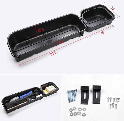 NEW 2017–2020 Ford F150 Raptor Underseat Organizer FDA047 - with | Sold by Uncle Wiener's Wholesale