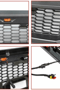 NEW 2018 - 2020 Ford F - 150 Raptor Style Grill w/ LED Lights FD001G - with | Sold by Uncle Wiener's Wholesale