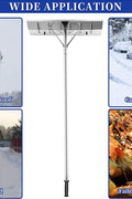 New 20FT Telescopic Aluminum Roof Snow Rake – Lightweight Snow Removal Shovel with Blade S1164 - with | Sold by Uncle Wiener's Wholesale
