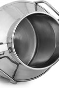 New 20L Stainless Steel Milk Can & Wine Pail – Food - Grade Storage Container NNTL20L - with | Sold by Uncle Wiener's Wholesale