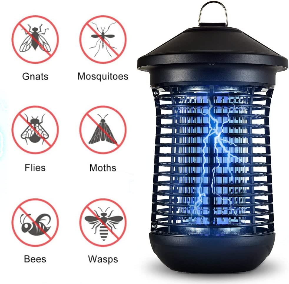 New 20W Electric Bug Zapper with Light Sensor – Indoor/Outdoor Insect Killer Lamp LT8071 - with | Sold by Uncle Wiener's Wholesale