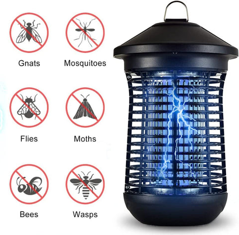 New 20W Electric Bug Zapper with Light Sensor – Indoor/Outdoor Insect Killer Lamp LT8071 - with | Sold by Uncle Wiener's Wholesale