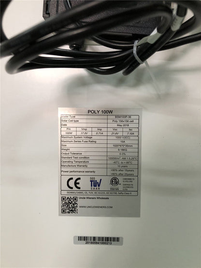 New 20W to 400W Off - Grid RV Solar Panel Kit – Portable Solar Power for Camping, Vans & Cabins - with 195W SOLAR PANEL | Sold by Uncle Wiener's Wholesale