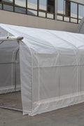 “10x10 walk-in commercial greenhouse with steel frame and canopy”

“Inside view of heavy-duty 10x20 greenhouse for vegetables”

“Zipper door greenhouse for backyard gardening setup”

“Greenhouse tent with reinforced polyester canopy and support frame”