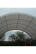 Heavy-duty truss fabric storage buildings – 20x20, 20x40, 40x40 sizes – container shelter with galvanized steel frame and PE cover