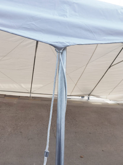 New 20x40 PVC Commercial Grade Transparent Party Tent with Ground Bar – 0W2040 - with | Sold by Uncle Wiener's Wholesale
