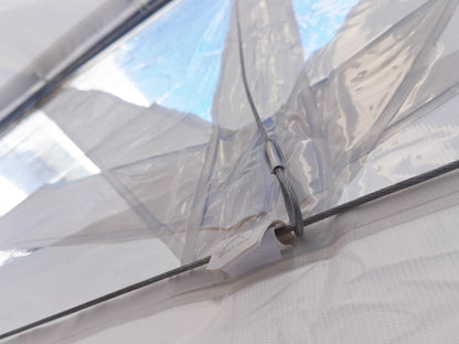 New 20x40 PVC Commercial Grade Transparent Party Tent with Ground Bar – 0W2040 - with | Sold by Uncle Wiener's Wholesale