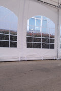 New 20x40 PVC Commercial Grade Transparent Party Tent with Ground Bar – 0W2040 - with | Sold by Uncle Wiener's Wholesale