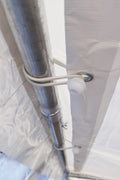 New 20x40 PVC Commercial Grade Transparent Party Tent with Ground Bar – 0W2040 - with | Sold by Uncle Wiener's Wholesale