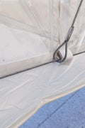 New 20x40 PVC Commercial Grade Transparent Party Tent with Ground Bar – 0W2040 - with | Sold by Uncle Wiener's Wholesale
