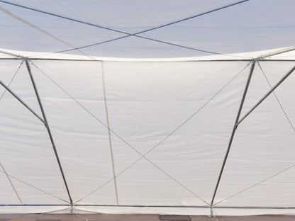 New 20x40 PVC Commercial Grade Transparent Party Tent with Ground Bar – 0W2040 - with | Sold by Uncle Wiener's Wholesale
