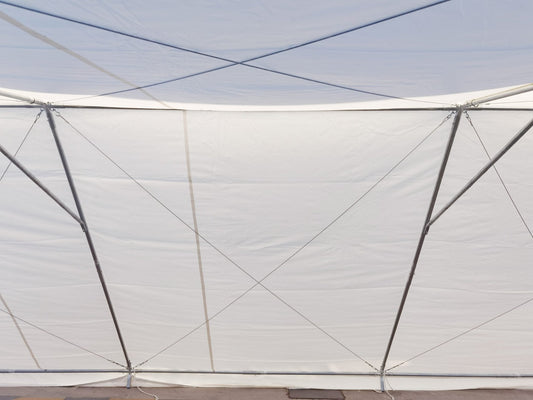 New 20x40 PVC Commercial Grade Transparent Party Tent with Ground Bar – 0W2040 - with | Sold by Uncle Wiener's Wholesale