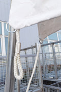 New 20x40 PVC Commercial Grade Transparent Party Tent with Ground Bar – 0W2040 - with | Sold by Uncle Wiener's Wholesale