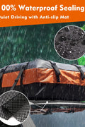 "Waterproof 21 Cu Ft Car Roof Bag Cargo Carrier for Travel"

"Heavy-Duty Vehicle Roof Storage Bag for Cars, SUVs, and Vans"

"Weatherproof Roof Cargo Carrier with Secure Straps and Large Capacity"