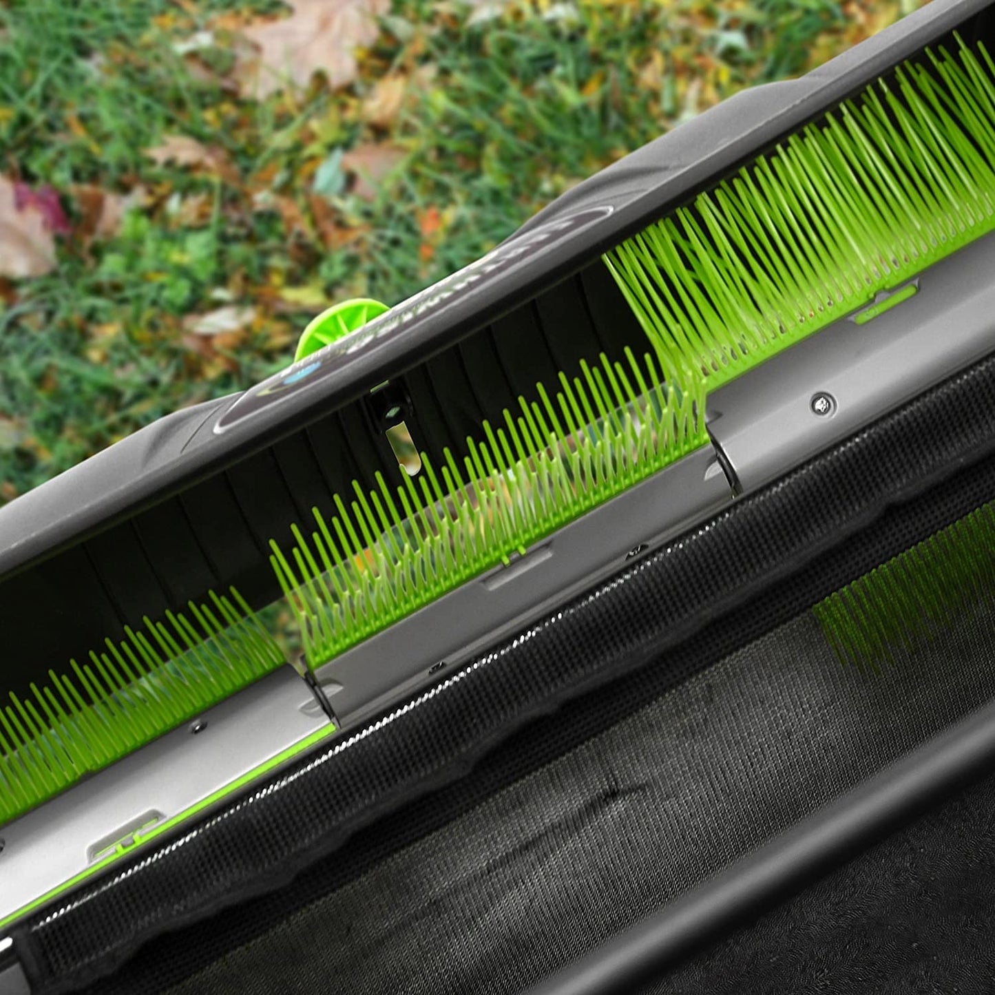 New 21 in Push Lawn Sweeper with Collection Bag – Adjustable Height | SKU: WTS00121 - with | Sold by Uncle Wiener's Wholesale