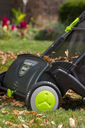 New 21 in Push Lawn Sweeper with Collection Bag – Adjustable Height | SKU: WTS00121 - with | Sold by Uncle Wiener's Wholesale