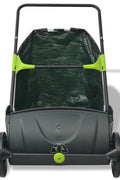 New 21 in Push Lawn Sweeper with Collection Bag – Adjustable Height | SKU: WTS00121 - with | Sold by Uncle Wiener's Wholesale