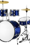 New 22 - Inch Full Size 5 - Piece Drum Set ��� Complete Beginner Drum Kit for Adults & Teens 315509 - with | Sold by Uncle Wiener's Who