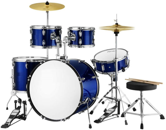 New 22 - Inch Full Size 5 - Piece Drum Set ��� Complete Beginner Drum Kit for Adults & Teens 315509 - with | Sold by Uncle Wiener's Who
