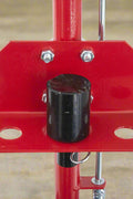 22 Ton Air Hydraulic Floor Jack – Full Side View in Red
35 Ton Air Hydraulic Jack with Adapters – Black Finish
Heavy-Duty Floor Jack Set – Both Sizes with Components
22 & 35 Ton Air Jacks – Extended Handle Setup
Close-Up of Hydraulic Lift Mechanism and Controls
Heavy-Duty Wheels and Lifting Saddle – Air Jack Detail