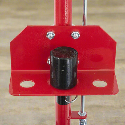22 Ton Air Hydraulic Floor Jack – Full Side View in Red
35 Ton Air Hydraulic Jack with Adapters – Black Finish
Heavy-Duty Floor Jack Set – Both Sizes with Components
22 & 35 Ton Air Jacks – Extended Handle Setup
Close-Up of Hydraulic Lift Mechanism and Controls
Heavy-Duty Wheels and Lifting Saddle – Air Jack Detail