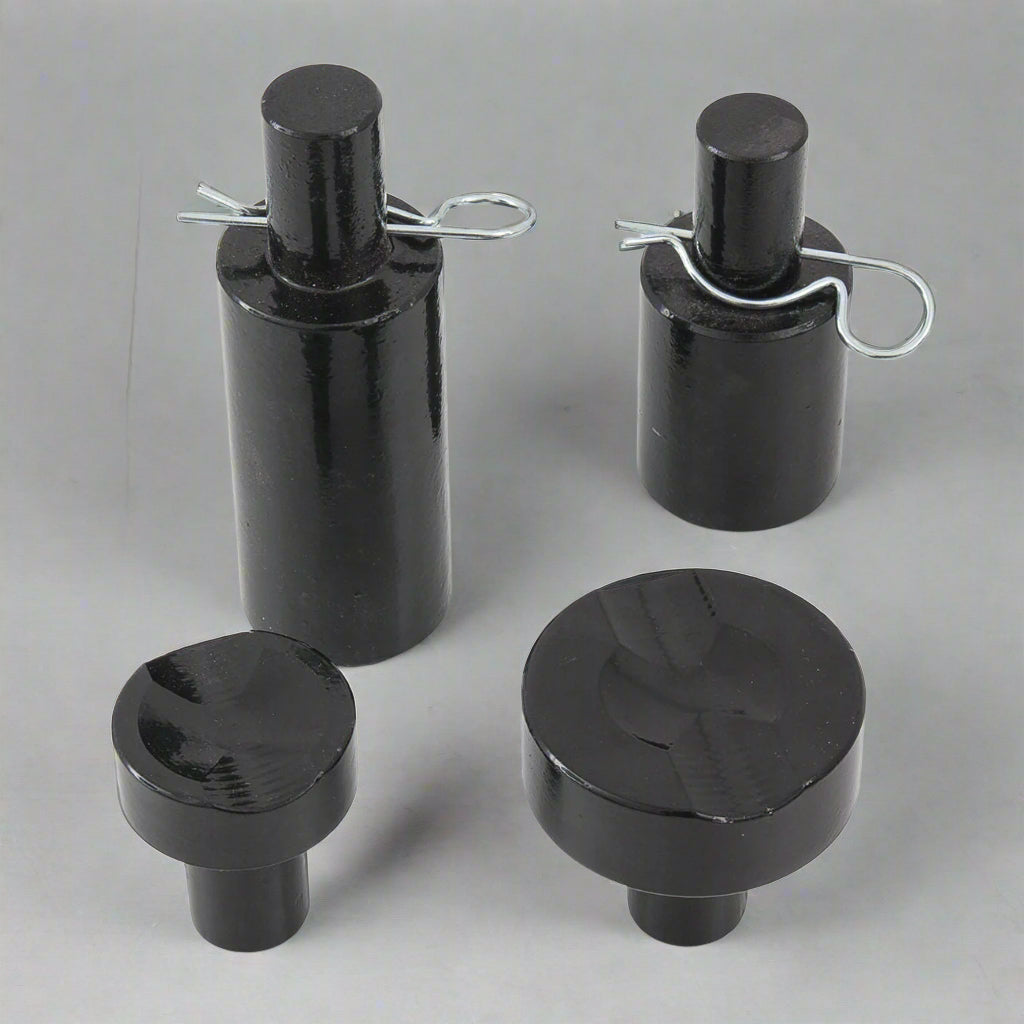 22 Ton Air Hydraulic Floor Jack – Full Side View in Red
35 Ton Air Hydraulic Jack with Adapters – Black Finish
Heavy-Duty Floor Jack Set – Both Sizes with Components
22 & 35 Ton Air Jacks – Extended Handle Setup
Close-Up of Hydraulic Lift Mechanism and Controls
Heavy-Duty Wheels and Lifting Saddle – Air Jack Detail