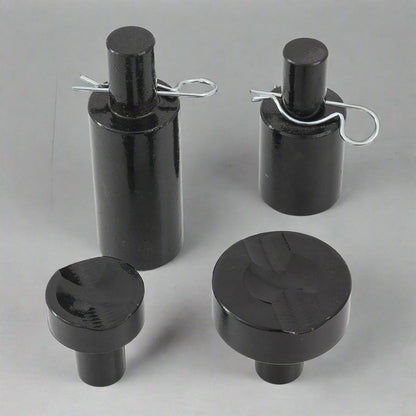 22 Ton Air Hydraulic Floor Jack – Full Side View in Red
35 Ton Air Hydraulic Jack with Adapters – Black Finish
Heavy-Duty Floor Jack Set – Both Sizes with Components
22 & 35 Ton Air Jacks – Extended Handle Setup
Close-Up of Hydraulic Lift Mechanism and Controls
Heavy-Duty Wheels and Lifting Saddle – Air Jack Detail