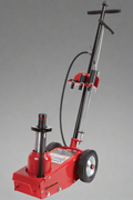 22 Ton Air Hydraulic Floor Jack – Full Side View in Red
35 Ton Air Hydraulic Jack with Adapters – Black Finish
Heavy-Duty Floor Jack Set – Both Sizes with Components
22 & 35 Ton Air Jacks – Extended Handle Setup
Close-Up of Hydraulic Lift Mechanism and Controls
Heavy-Duty Wheels and Lifting Saddle – Air Jack Detail