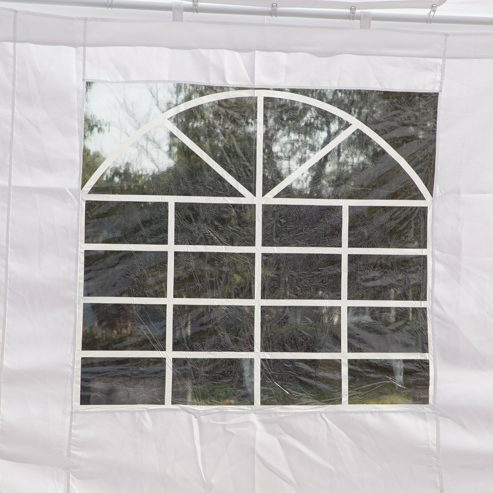 New 22 x 16 Ft Octagon PVC Party Tent – Waterproof High Roof Event Canopy with Church Windows – SKU S3074 - with | Sold by Uncle Wiener's Wholesale