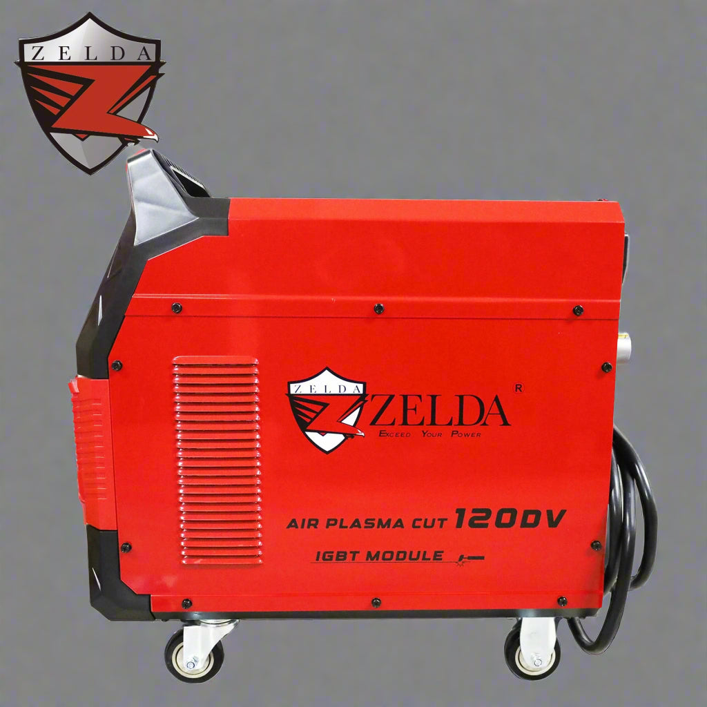 “CUT120DV heavy-duty plasma cutter front view red”

“3-phase digital CNC-ready plasma cutting machine”

“Industrial metal cutter with 30mm max cutting thickness”

“Portable heavy-duty 220V 440V plasma cutter CUT120DV”